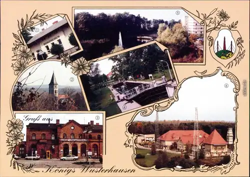 Königs Wusterhausen Heimatmuseum, Kreuzkirche, Bahnhof Funkstation 1995