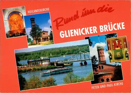 Sacrow-Potsdam Glienicker Brücke, Heilandskirche, Peter-und-Paul-Kirche 2000