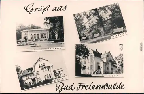 Ansichtskarte Bad Freienwalde Moorbad 1968