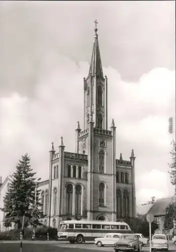 Ansichtskarte Fürstenberg/Havel Kirche 1978