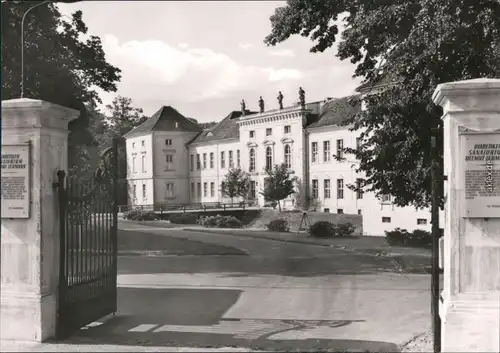 Ansichtskarte Rheinsberg Schloss - Eingang 1975