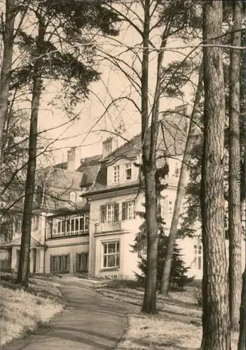 Neu Fahrland-Potsdam Kliniksanatorium Heinrich Heine - Hauptgebäude 1970