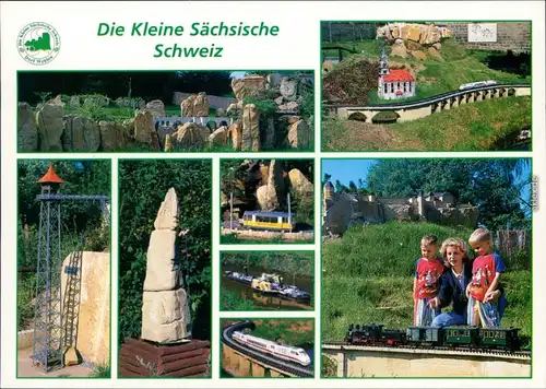 Dorf Wehlen-Wehlen Miniaturpark - kleine Sächsische Schweiz 1999