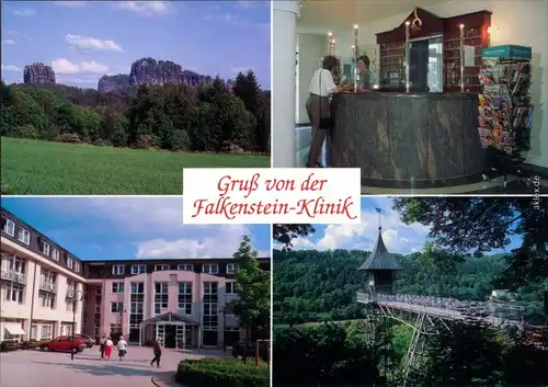 Bad Schandau Falkenstein (Sächsische Schweiz) - Klinik - Fahrstuhl 1990