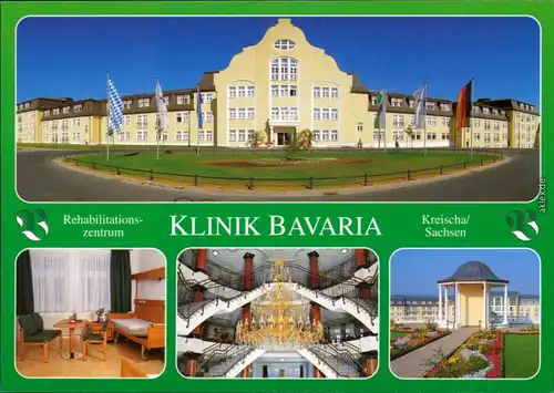 Ansichtskarte Kreischa Klinik Bavaria x 2003