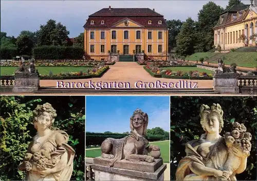 Ansichtskarte Großsedlitz-Heidenau (Sachsen) Barockgarten 1998