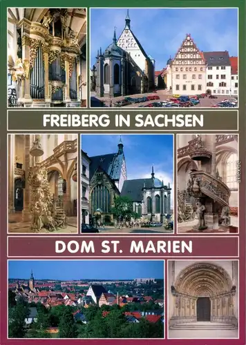 Ansichtskarte Freiberg (Sachsen) Dom St. Marien 2001