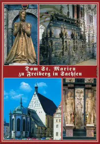 Freiberg (Sachsen) Dom St. Marien - Begräbniskapelle,  der hohe Chor 2000