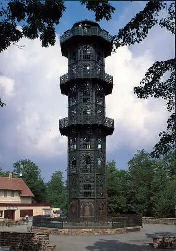 Ansichtskarte Löbau Gußeisener Turm 2003
