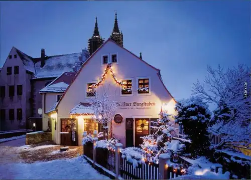 Ansichtskarte Meißen Meißner Burgstuben 1998
