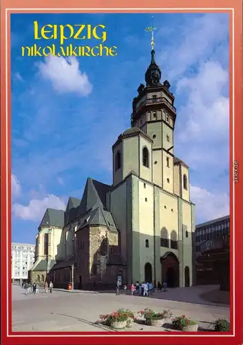 Ansichtskarte Leipzig Nikolaikirche 1995