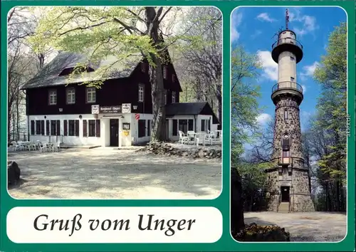 Rugiswalde-Neustadt (Sachsen) Berghotel Unger - Aussichtsturm 1999