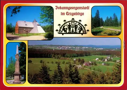 Johanngeorgenstadt Pferdegöbel, Kleiner Kranich See Panorama mit OT Juge 2002