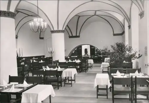 Ansichtskarte Güstrow Schloßgaststätte - Restaurant 1980