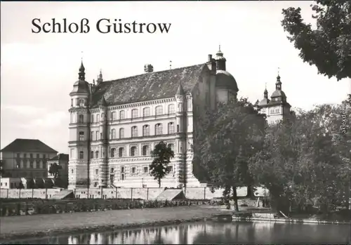 Ansichtskarte Güstrow Schloss 1980