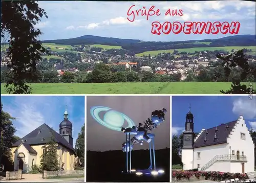 Rodewisch (Vogtland) St.-Petri-Kírche, Schlößchen Göltzsch 1995