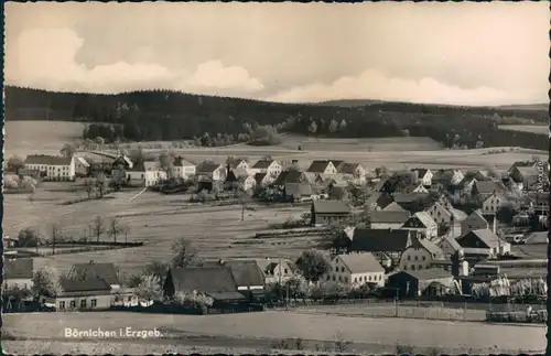 Ansichtskarte Börnichen Panorama 1958