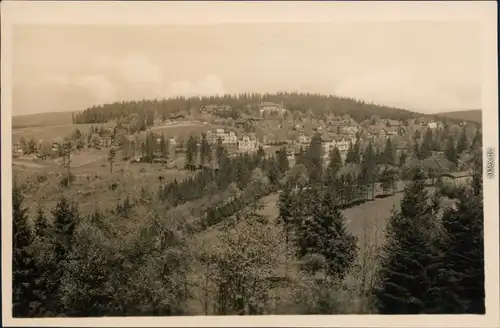 Ansichtskarte Oberhof (Thüringen) Panorama-Ansicht 1920