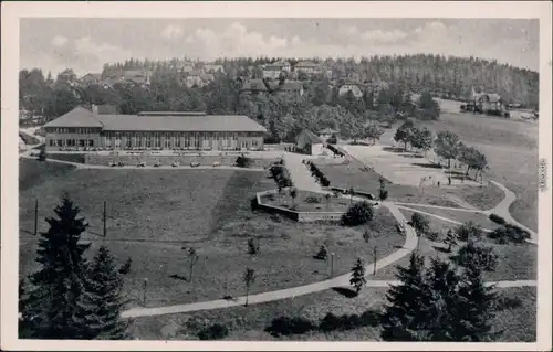 Ansichtskarte Oberhof (Thüringen) Wandelhalle 1940