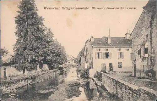 CPA Blâmont (Blankenberg) Ansichten Erster Weltkrieg - Kanal 1916