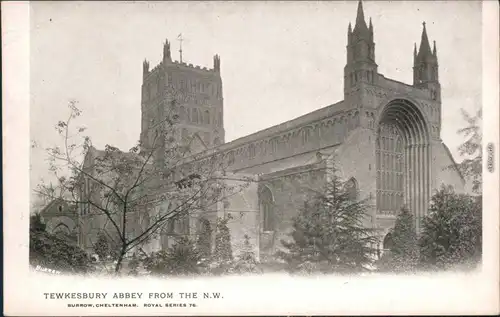 Ansichtskarte Tewkesbury Tewkesbury Abbey 1910