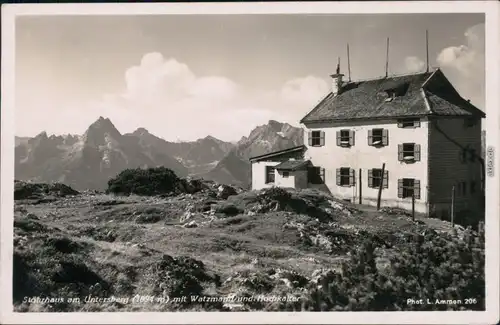 Ansichtskarte Berchtesgaden Stöhrhaus 1932