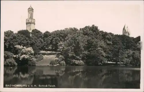 Ansichtskarte Bad Homburg vor der Höhe Kaiserliches Schloß 1933