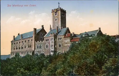 Ansichtskarte Eisenach Wartburg 1915