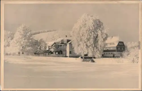 Ansichtskarte Crawinkel FDGB-Erholungsheim 1962