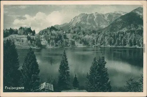 Ansichtskarte Obersdorf Freibergsee 1929