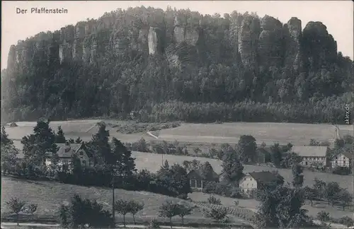 Pfaffendorf-Königstein (Sächsische Schweiz) Pfaffenstein und Barbarine 1930