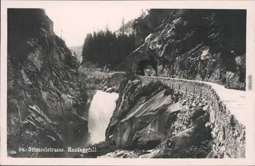 Ansichtskarte Guttannen Handeckfall - Grimselstraße 1929