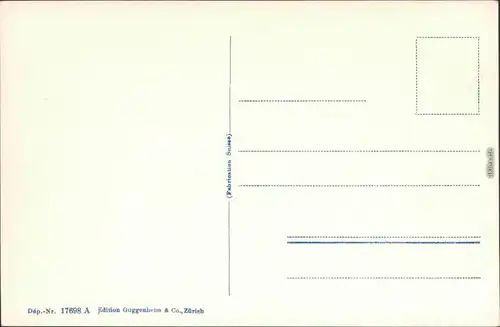 Ansichtskarte Interlaken Panorama-Ansicht 1932