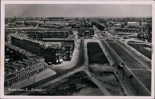 Ansichtskarte Rotterdam Rotterdam Zuidplein 1953