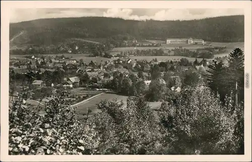 Ansichtskarte Tabarz/Thüringer Wald Blick auf den Ort 1956