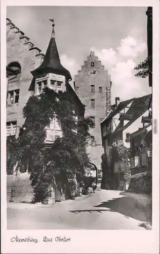 Ansichtskarte Meersburg Obertor 1932