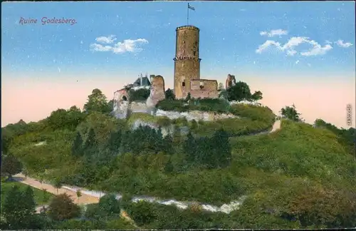Ansichtskarte Bad Godesberg-Bonn Godesburg 1910