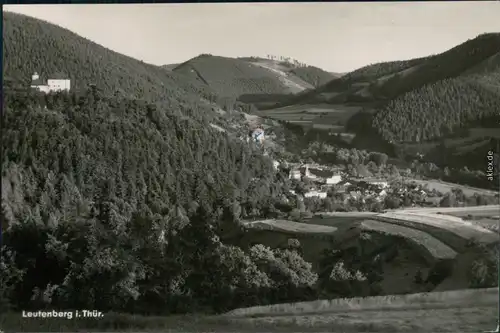 Ansichtskarte Leutenberg Blick auf den Ort 1966