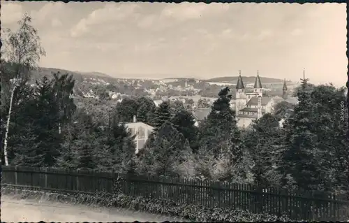 Ansichtskarte Gernrode-Quedlinburg Blick auf den Ort 1958