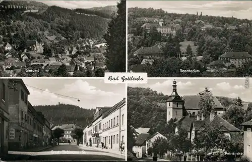 Bad Gottleuba Berggießhübel  Ernst-Thälmann-Straße, Petrikirche g1959