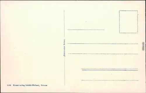 Ansichtskarte Interlaken Panorama-Ansicht - die Jungfrau (4166 m) 1963