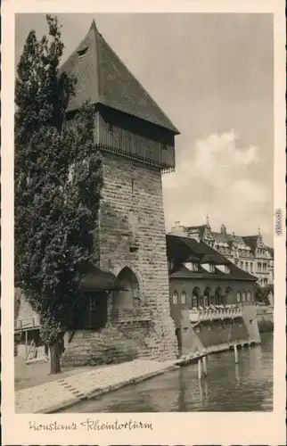 Ansichtskarte Konstanz Rheintorturm 1932