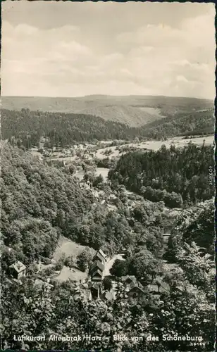 Ansichtskarte Altenbrak Blick auf den Ort 1960