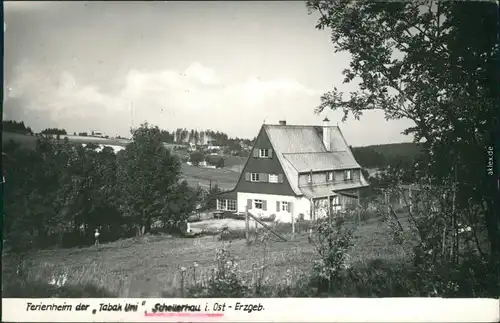 Schellerhau-Altenberg (Erzgebirge) Ferienheim der "Tabak Uni" 1959