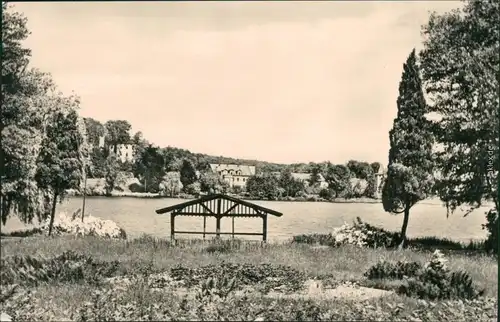 Ansichtskarte Buckow (Märkische Schweiz) Neue Anlagen am Buckowsee 1963