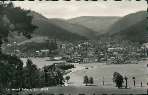 Ansichtskarte Tabarz/Thüringer Wald Blick auf den Ort 1959