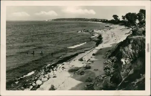 Ansichtskarte Kühlungsborn Strand 1954
