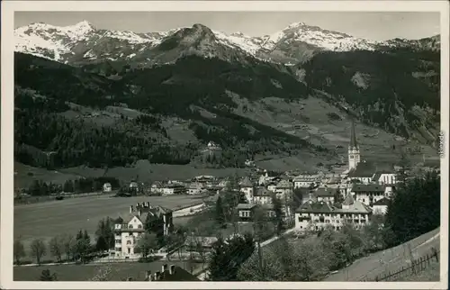 Ansichtskarte Bad Hofgastein Panorama-Ansicht - Ort mit Bergmassiv 1939