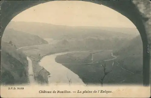 Ansichtskarte Beulen Bouillon Panorama-Ansicht auf den Fluss 1913