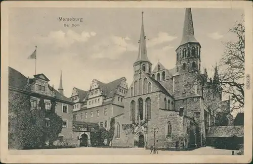 Ansichtskarte Merseburg Dom - St. Johannes und St. Laurentius 1915
